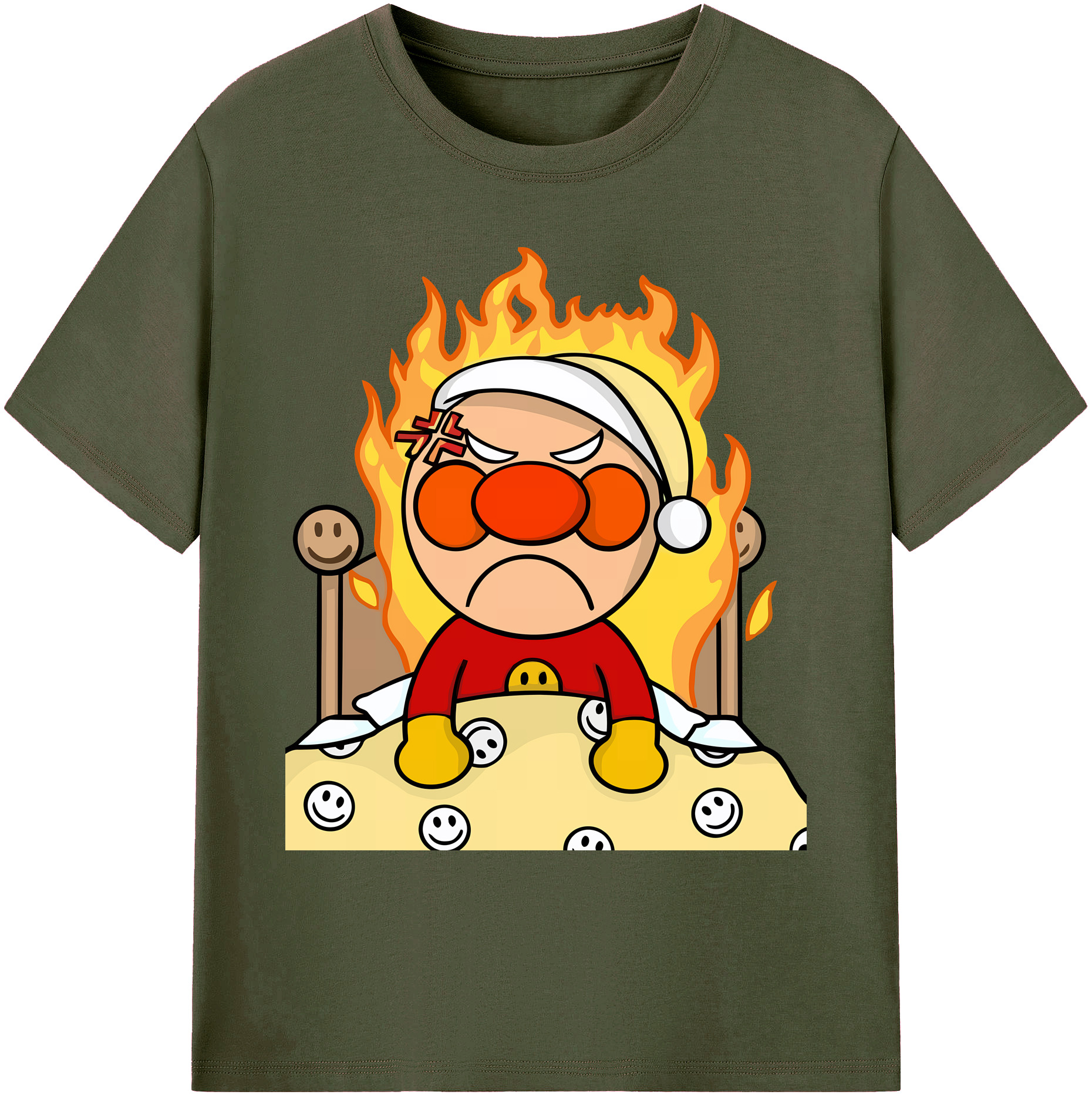 （画像用） アンパンマン Anpanman 綿100％ メンズ半袖Tシャツ｜肌触りやわらか＆通気性